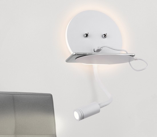 Подсветка интерьерная Lungo LED белый (MRL LED 1017)