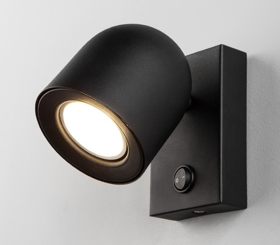 Подсветка интерьерная Ogma GU10 SW чёрный (MRL 1009)