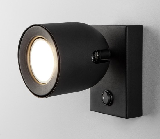 Подсветка интерьерная Ogma GU10 SW чёрный (MRL 1009)