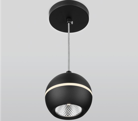 Подвесной светильник DLS023 9W 4200K черный