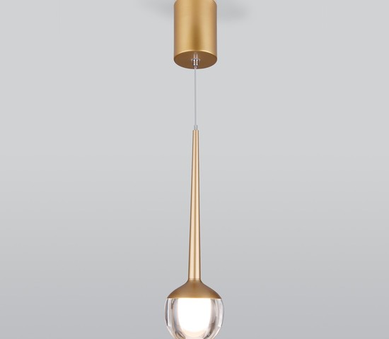 Подвесной светильник DLS028 6W 4200K золото