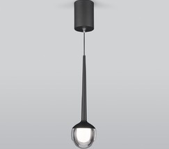 Подвесной светильник DLS028 6W 4200K черный