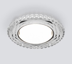 Точечный светильник 3036 GX53 SL/WH зеркальный/белый