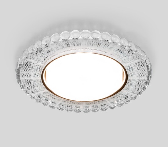 Точечный светильник 3035 GX53 SL/WH зеркальный/белый