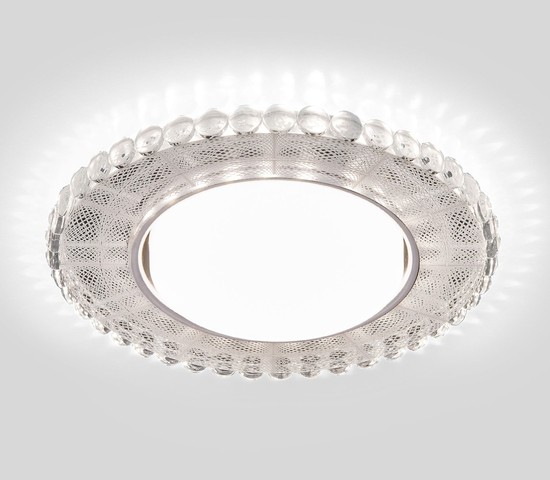 Точечный светильник 3035 GX53 SL/WH зеркальный/белый