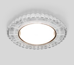 Точечный светильник 3035 GX53 SL/WH зеркальный/белый