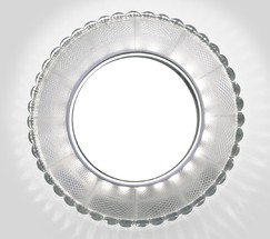 Точечный светильник 3035 GX53 SL/WH зеркальный/белый