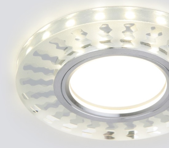 Точечный светильник 2248 MR16 SL/WH зеркальный/белый