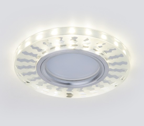 Точечный светильник 2248 MR16 SL/WH зеркальный/белый