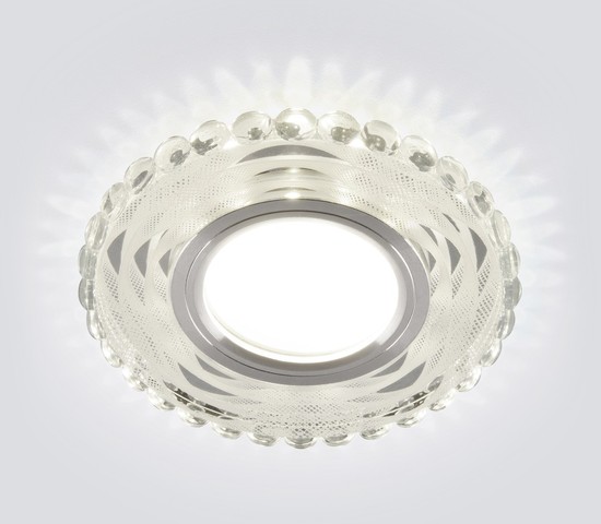 Точечный светильник 2246 MR16 SL/WH зеркальный/белый