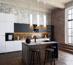 Подвесной светильник DLN103 GU10 белый/золото