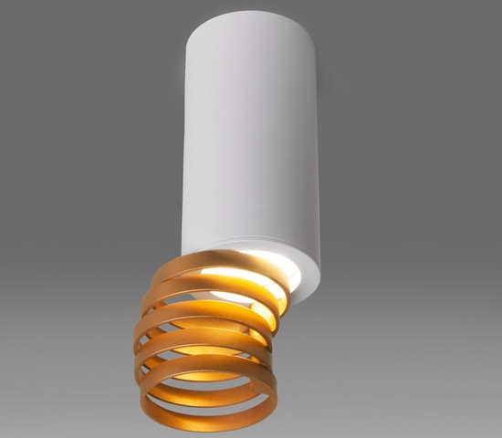 Точечный светильник DLN102 GU10 белый/золото