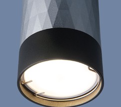 Точечный светильник DLN110 GU10 черный/серебро