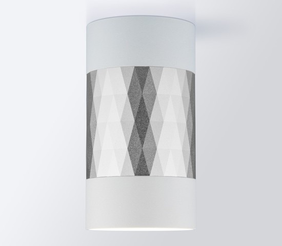 Точечный светильник DLN110 GU10 белый/серебро