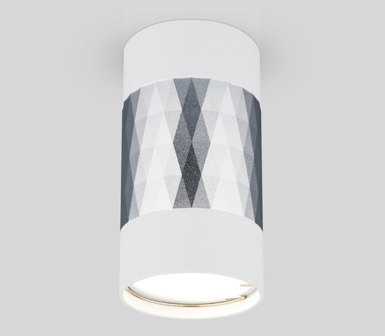 Точечный светильник DLN110 GU10 белый/серебро