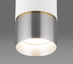 Точечный светильник DLN106 GU10 белый/серебро