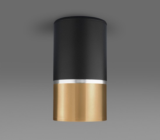 Точечный светильник DLN106 GU10 черный/золото