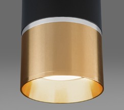 Точечный светильник DLN106 GU10 черный/золото