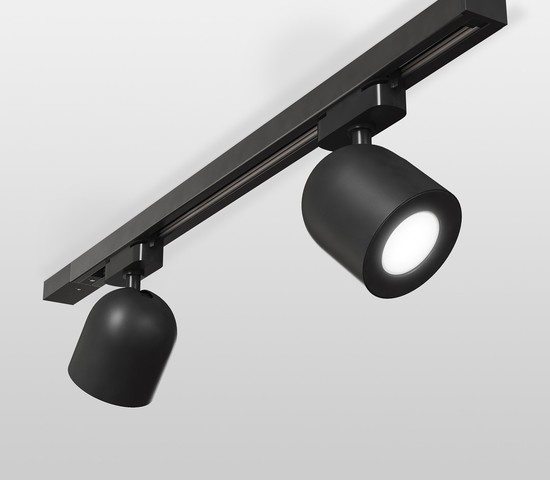 Трековый светильник Ogma GU10 Черный (MRL 1005) однофазный