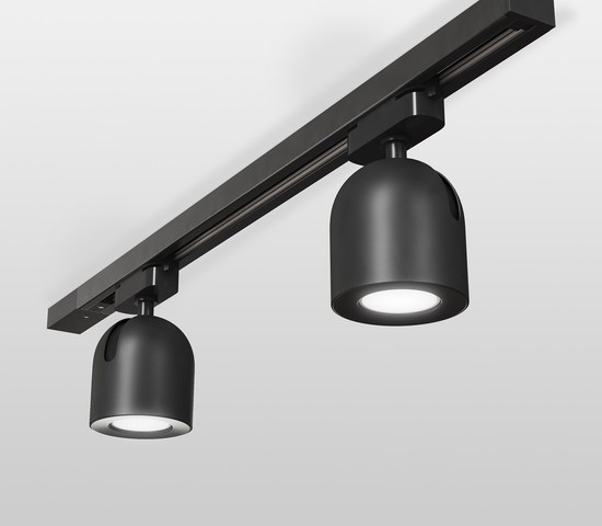Трековый светильник Ogma GU10 Черный (MRL 1005) однофазный