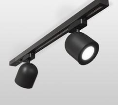 Трековый светильник Ogma GU10 Черный (MRL 1005) однофазный