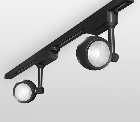 Трековый светильник Oriol Черный 12W 4200K (LTB48) однофазный