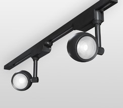 Трековый светильник Oriol Черный 12W 4200K (LTB48) однофазный