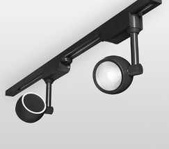 Трековый светильник Oriol Черный 12W 4200K (LTB48) однофазный