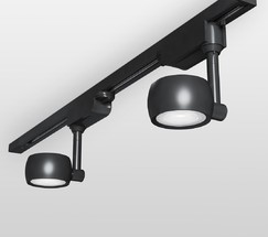Трековый светильник Oriol Черный 12W 4200K (LTB48) однофазный