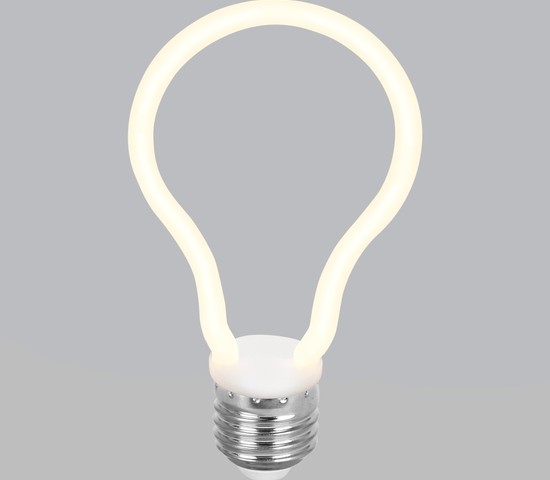 Лампа Decor filament 4W 2700K E27 classic белый матовый (BL157)