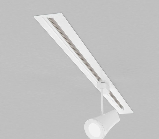 Встраиваемый однофазный шинопровод белый (1м.) (TRLM-1-100-WH)