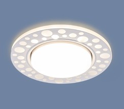 Точечный светильник 3032 GX53 WH белый