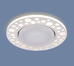 Точечный светильник 3032 GX53 WH белый