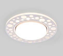 Точечный светильник 3032 GX53 WH белый