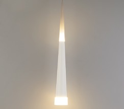 Подвесной светильник DLR038 7+1W 4200K белый матовый