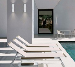 Универсальный уличный светильник 1502 TECHNO LED TUBE DOBLE белый