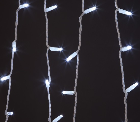 Уличная гирлянда 400-102 белый с эффектом мерцания 20м IP65