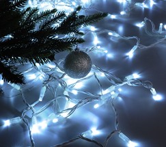 Уличная гирлянда 400-102 белый 20м IP65