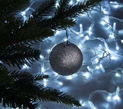 Уличная гирлянда 400-102 белый 20м IP65