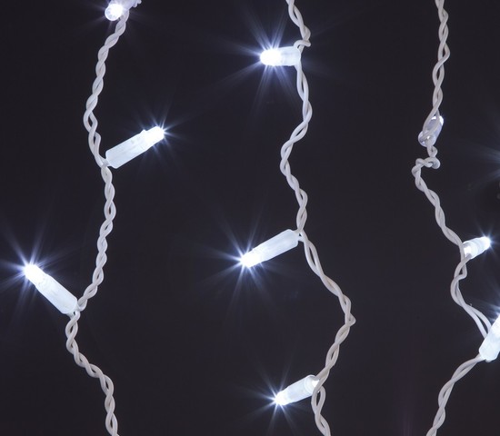 Уличная гирлянда 100-101 белый с эффектом мерцания 3*0,6м IP65