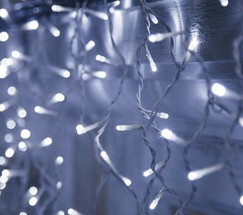 Уличная гирлянда 100-101 белый с эффектом мерцания 3*0,6м IP65