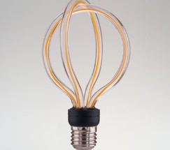Лампа Art filament 8W 2400K E27 double round (BL151)