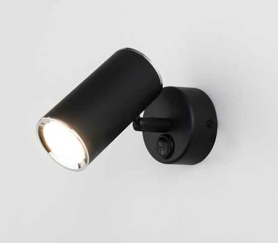Подсветка интерьерная Rutero GU10 SW черный (MRL 1003)