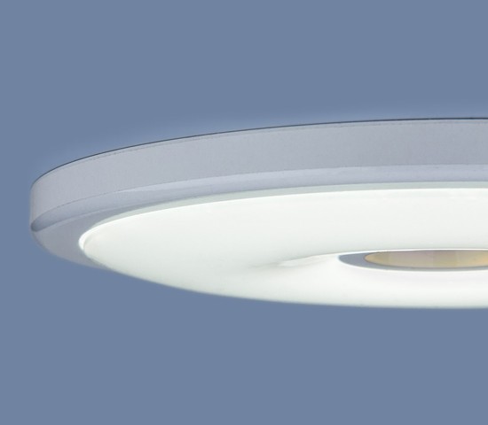 Точечный светильник 9912 LED 6+4W WH белый