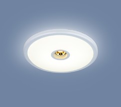 Точечный светильник 9912 LED 6+4W WH белый