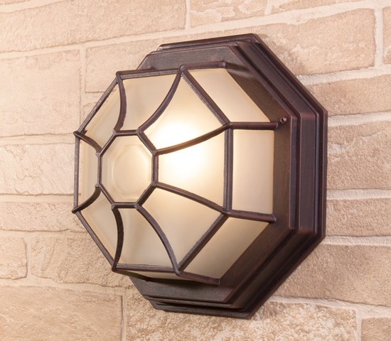 Универсальный уличный светильник Telarana L капучино (GL 1024D)