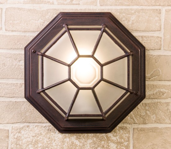 Универсальный уличный светильник Telarana L капучино (GL 1024D)