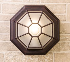 Универсальный уличный светильник Telarana L капучино (GL 1024D)