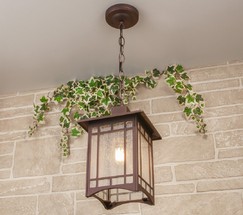 Универсальный уличный светильник Vela H кофейное золото (GL 1019H)