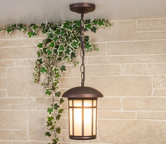 Универсальный уличный светильник Lepus H кофейное золото (GL 1016H)